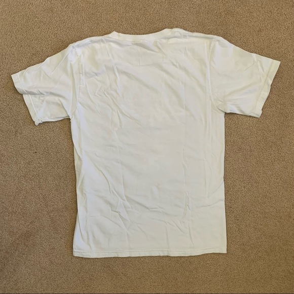 White Floral Stüssy T-Shirt - Picture 2 of 2